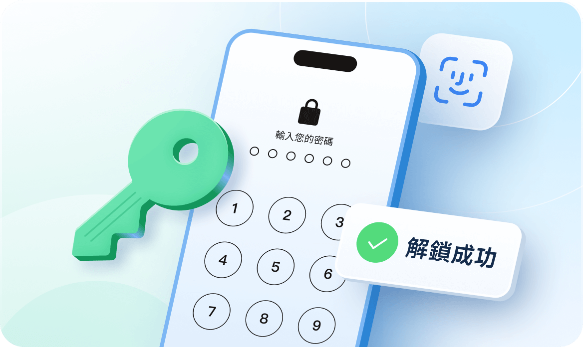 4ukey 解鎖功能圖