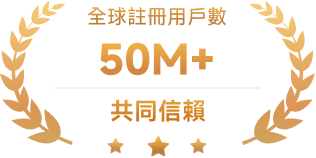 全球註冊用戶數