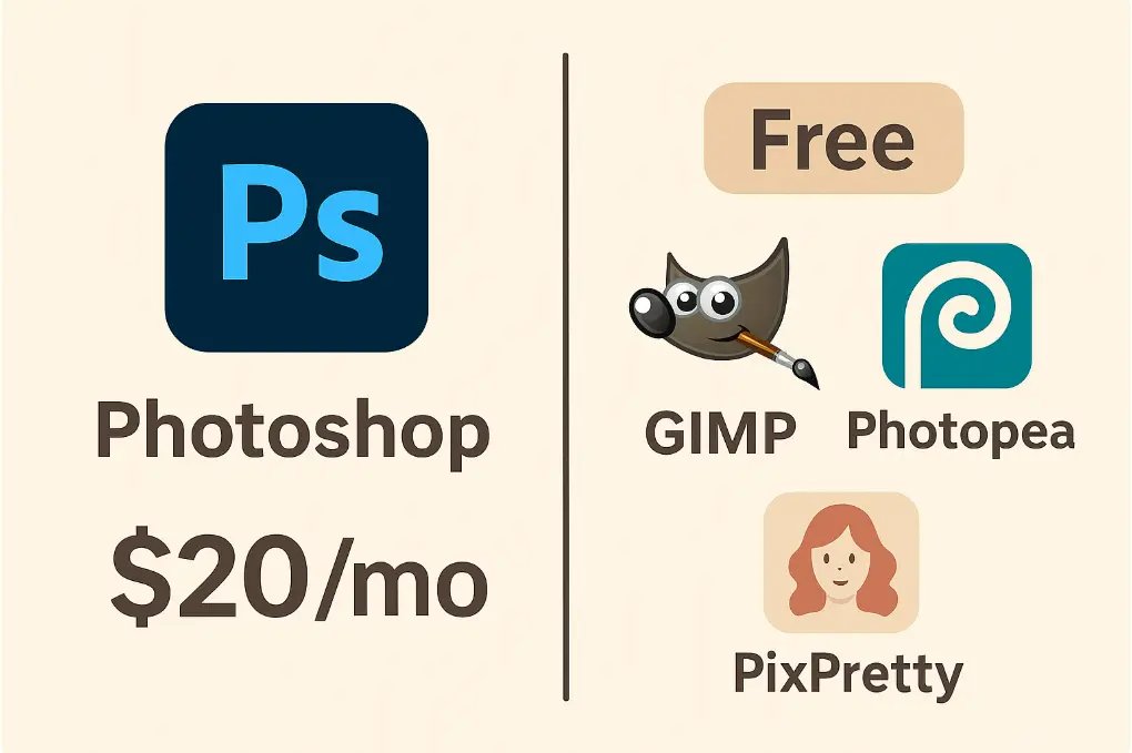 Photoshop 訂閱費用對比