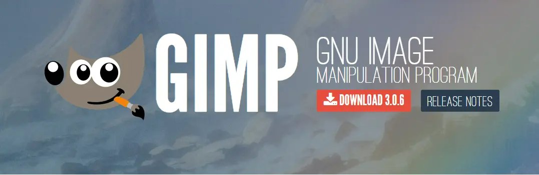 GIMP 免費修圖軟體介面