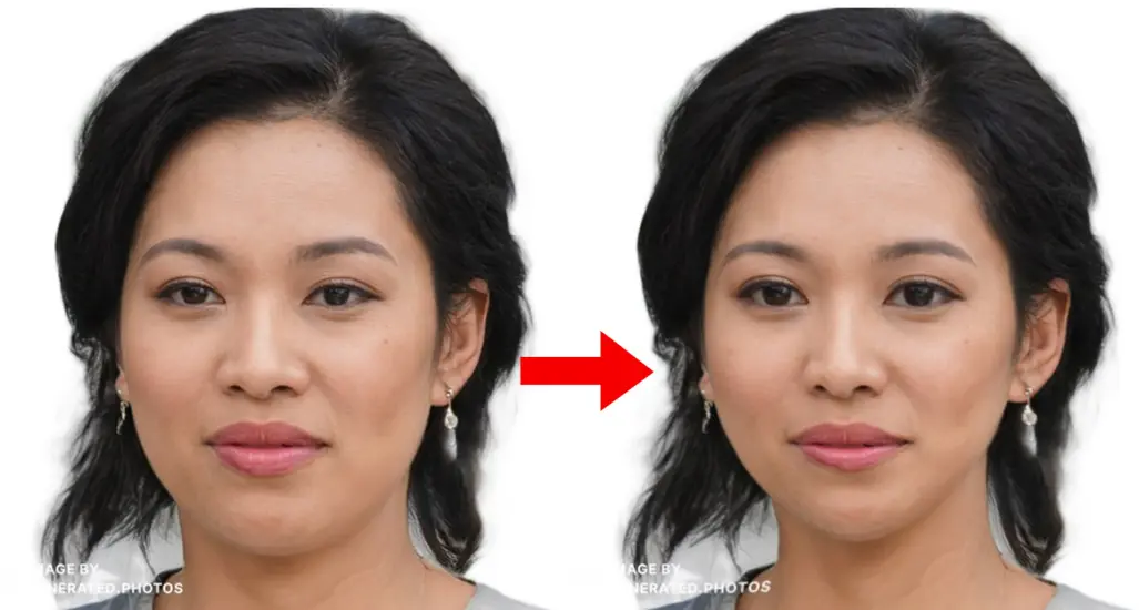 人像修圖流程圖,從照片拍攝到後製完成的完整步驟說明