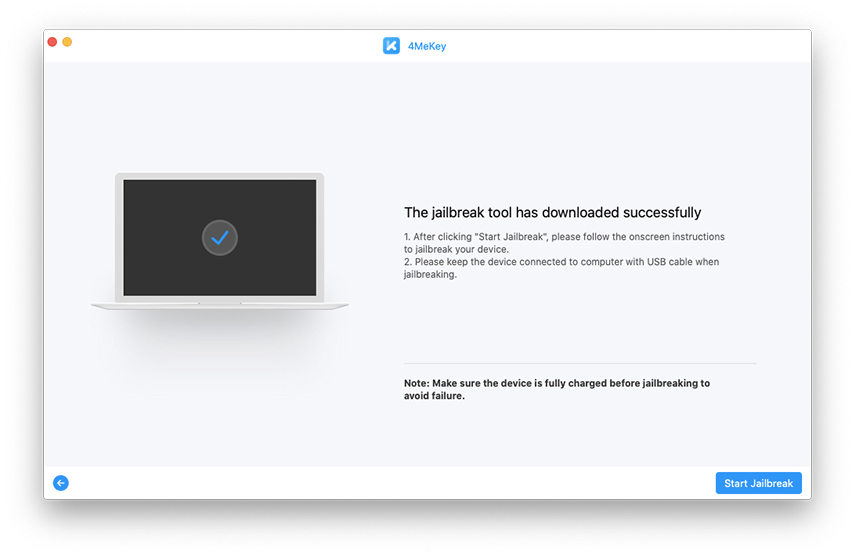 alat jailbreak telah dimuat turun- 4MeKey