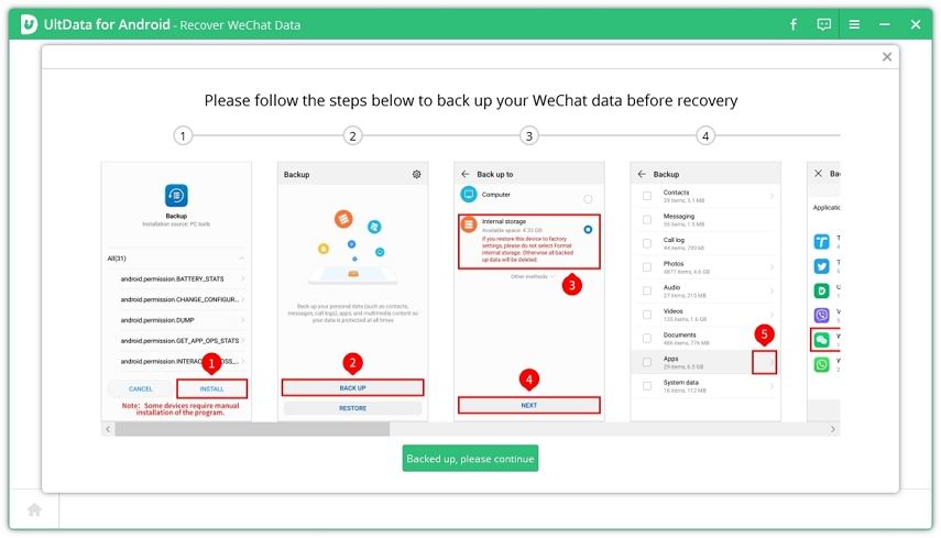 bagaimana untuk memulihkan sejarah perbualan wechat yang dipadam pada android