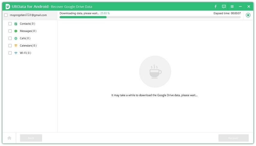 how to restore backup data from google drive