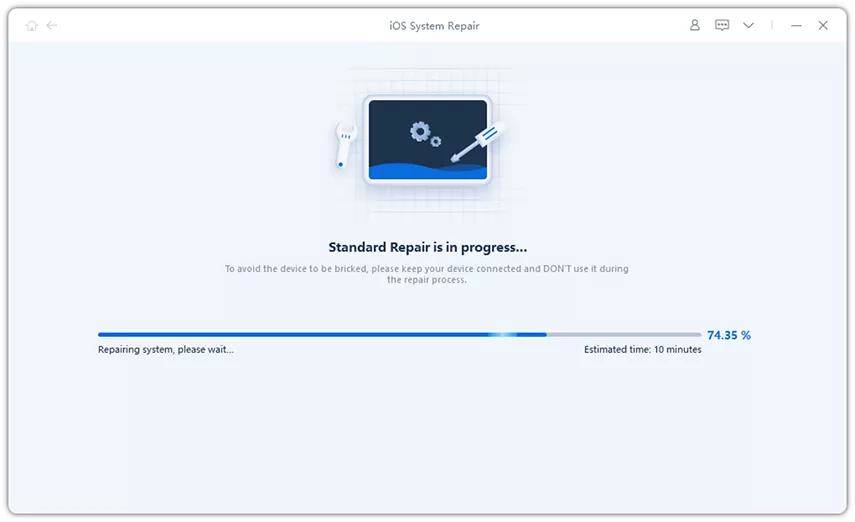 factory reset iphone to fix black screen