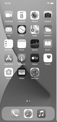 iphone 變黑白