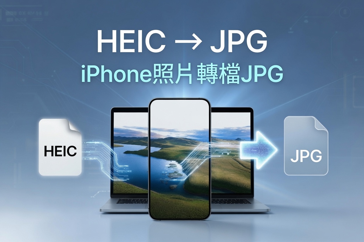 iPhone 照片轉檔 JPG 教學封面
