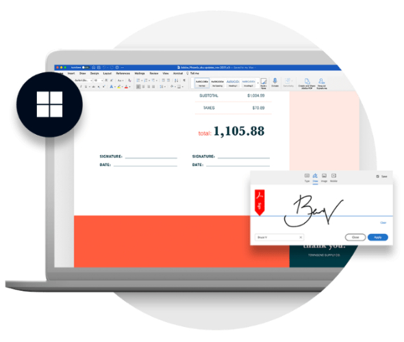 Adobe Acrobat Digital Signature