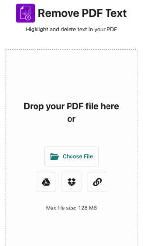 AvePDF.com in iphone browser 