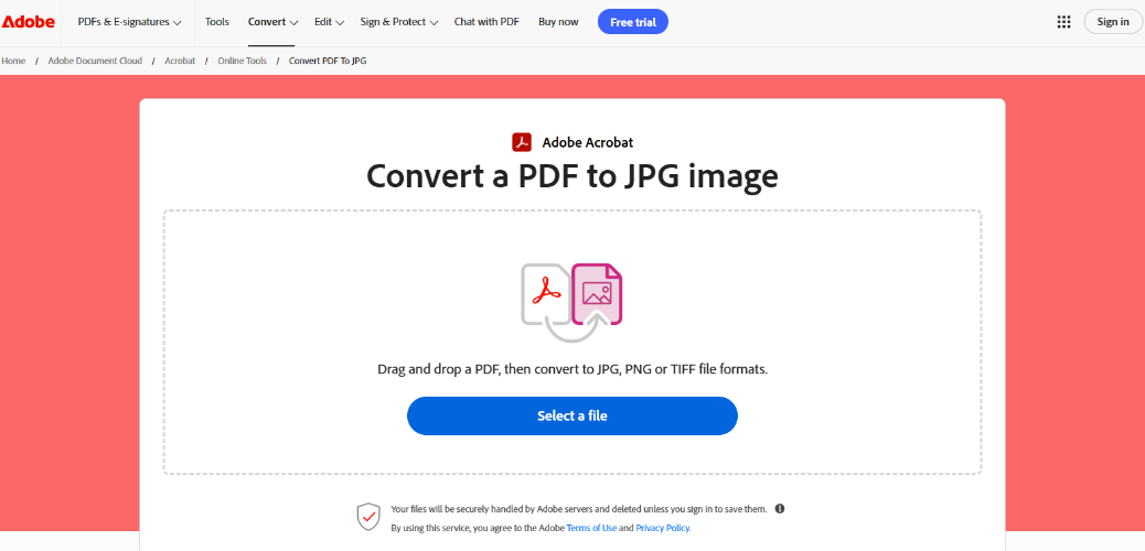  Adobe Acrobat pdf to jpg