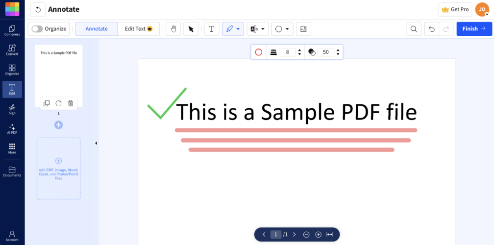 Smallpdf edit pdf
