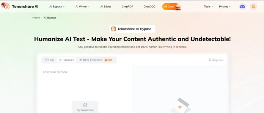 Tenorshare AI Bypass