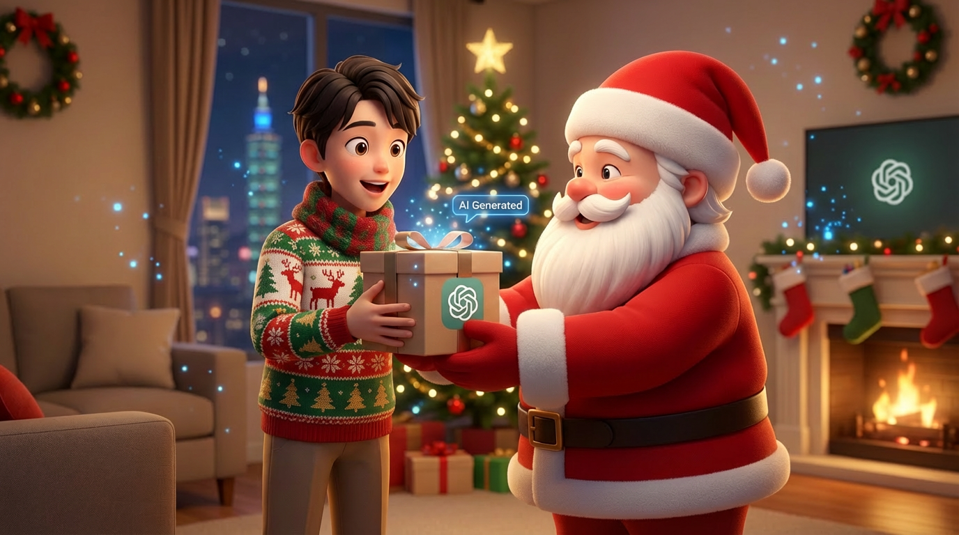 ChatGPT 聖誕節彩蛋