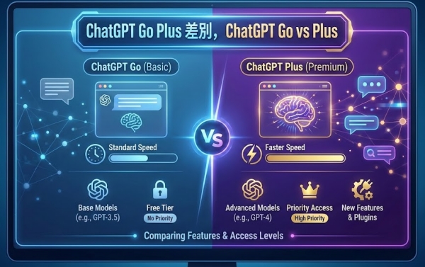 ChatGPT Go Plus 差別
