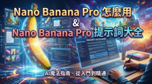 Nano Banana Pro 教學導覽圖