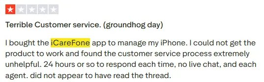 icarefone用戶差評
