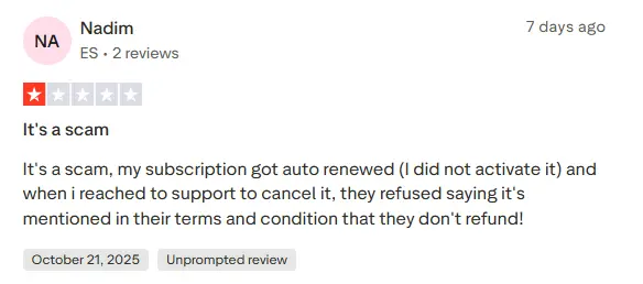 icarefone負面評價截圖