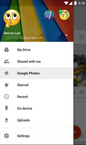 透過Google雲碟Sony手機相片誤刪復原