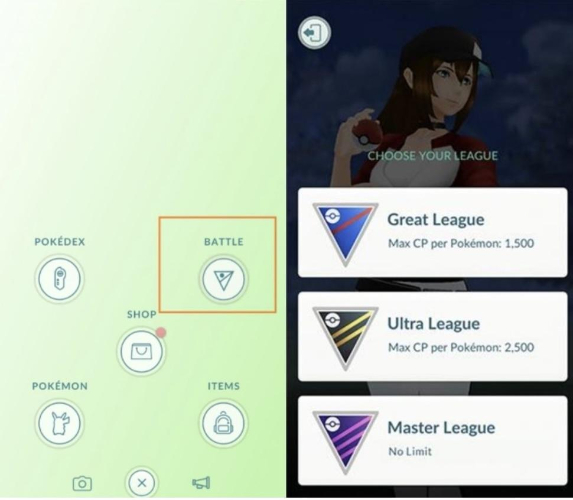 pokemon go battle league