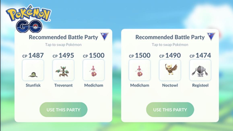 pokemon go battle party