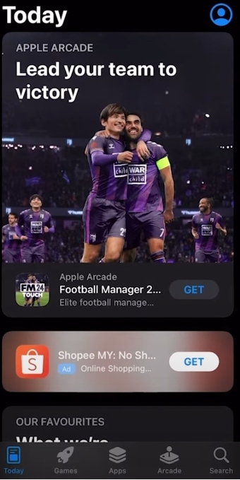 App Store更改地区步骤1