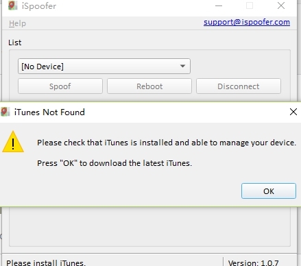 iPhone 改定位工具ispoofer下載iTunes