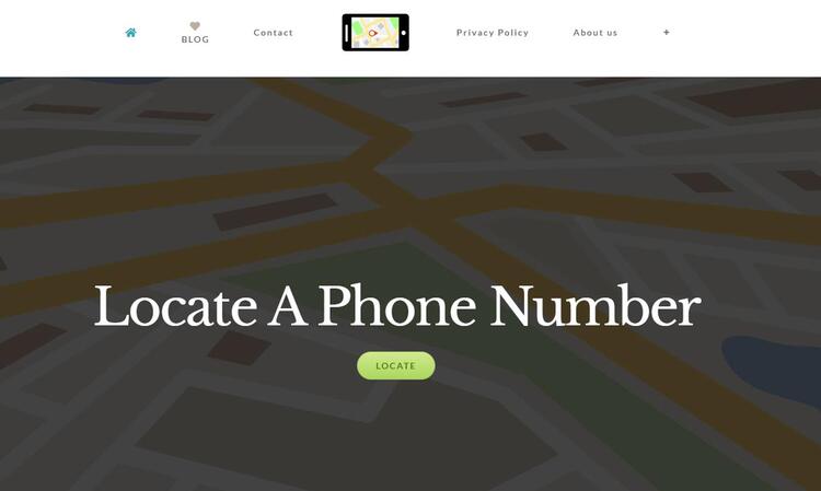 Locate a phone number輸入電話號碼追蹤位置1