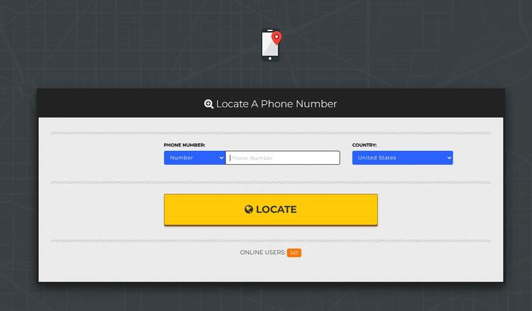 Locate a phone number輸入電話號碼追蹤位置2