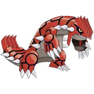 Groudon 官方繪圖
