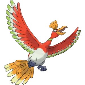 Ho-Oh 官方繪圖