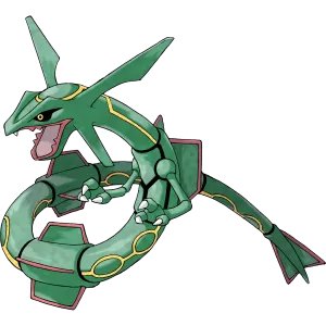 Rayquaza 官方繪圖