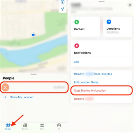 iPhone 尋找朋友停止分享我的位置——關閉定位服務