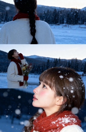 Gemini雪景色加工