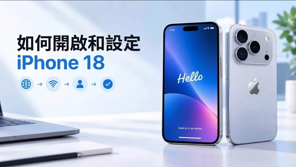 如何開啟和設定 iPhone 18