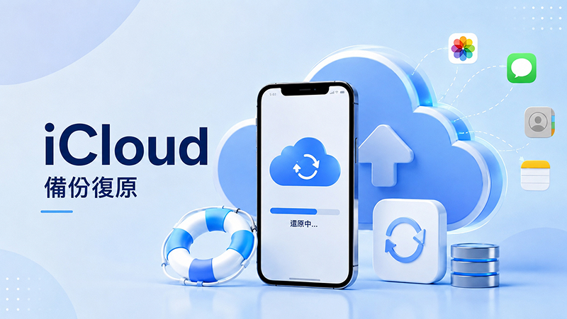 iCloud 備份回復