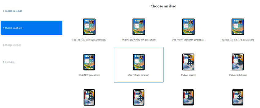 iPadOS17 Beta 手動降級