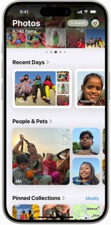 iOS 18 Fotos-App Update