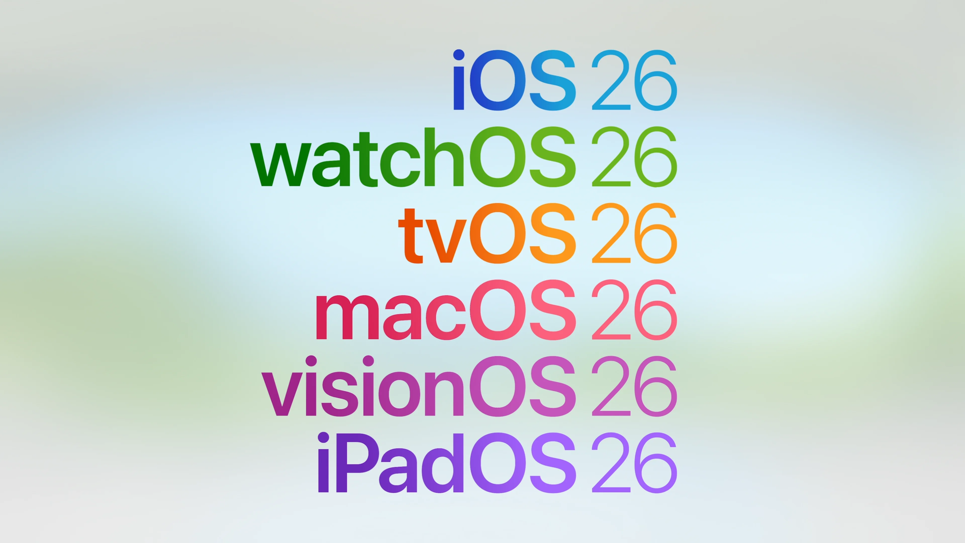 iOS 26版本