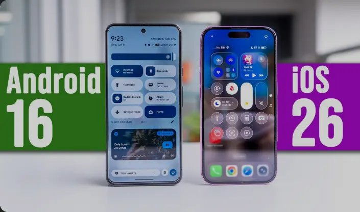 iOS 26 vs Android 16 Comparison