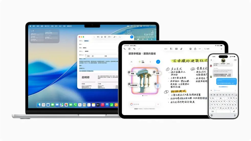 Apple Intelligence 繁體中文介紹