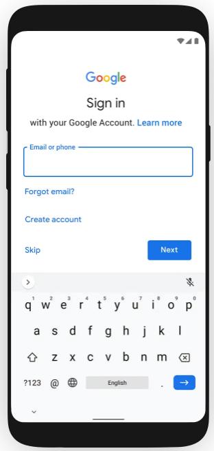 Android登錄Google 帳號將資料從iPhone轉Android