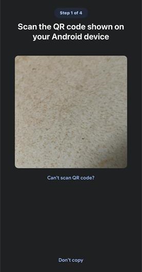 轉移到Android app掃描QR碼