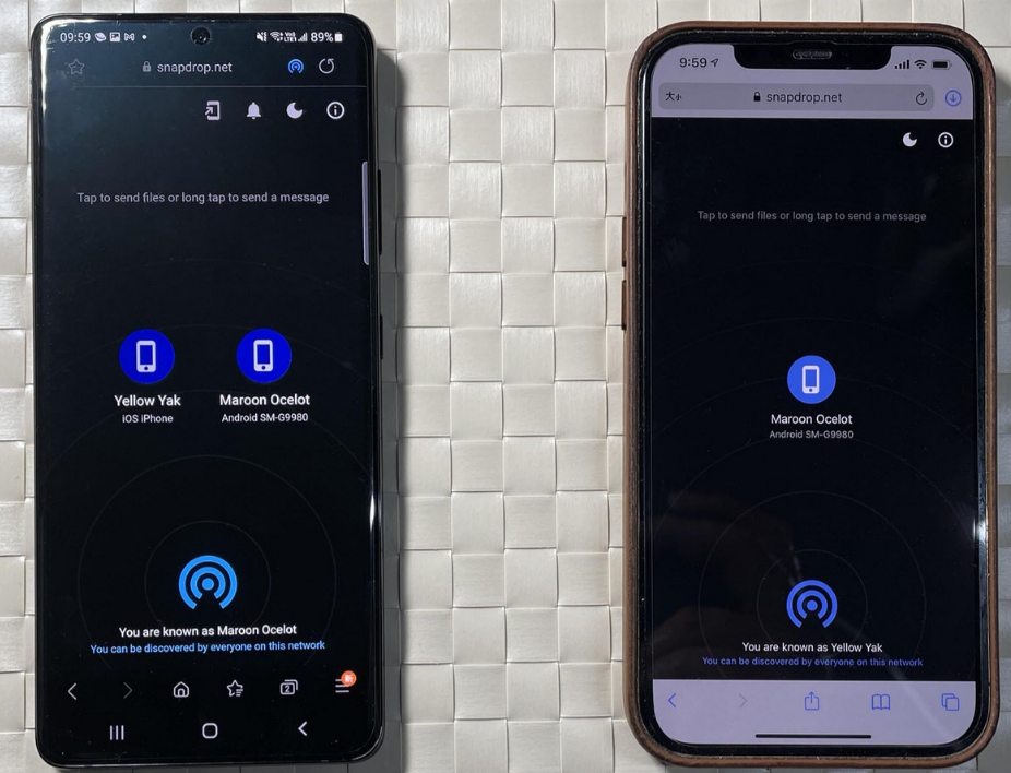 在線網站 iOS 安卓互傳照片