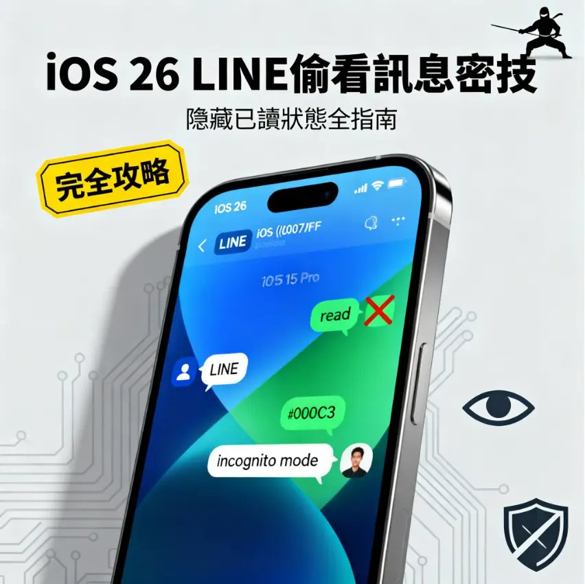 ios26 line偷看訊息密技