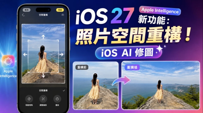 iOS 27 空間重新構圖