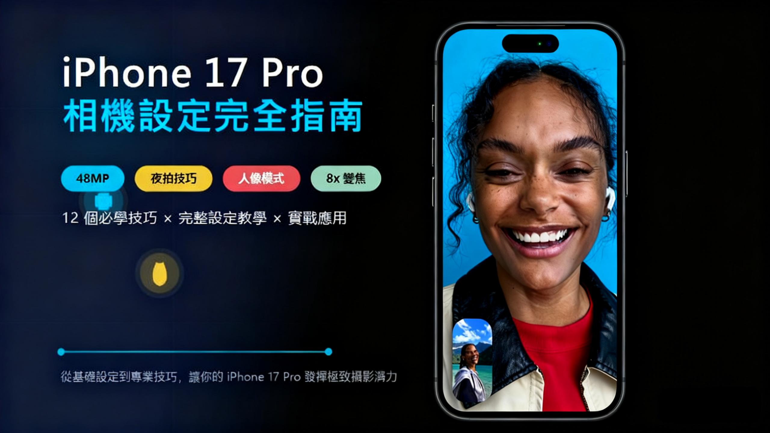 iPhone 17 Pro 相機設定