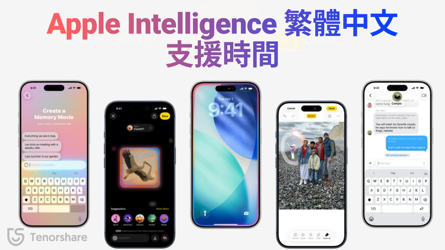 Apple Intelligence 繁體中文