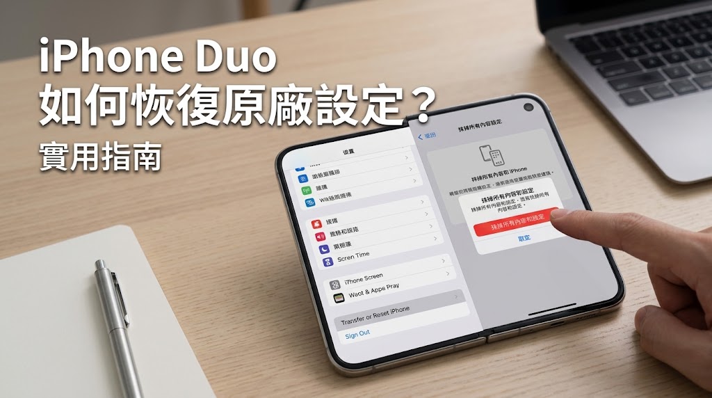 iPhone Duo 恢復原廠設定