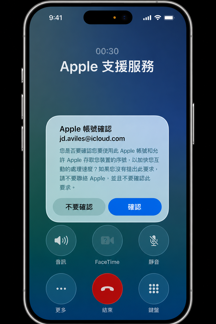 使用 eSIM 啟用 iPhone Duo3