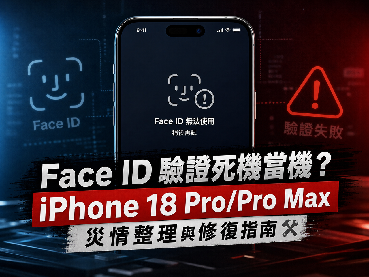 iPhone 18 Pro 災情、死機